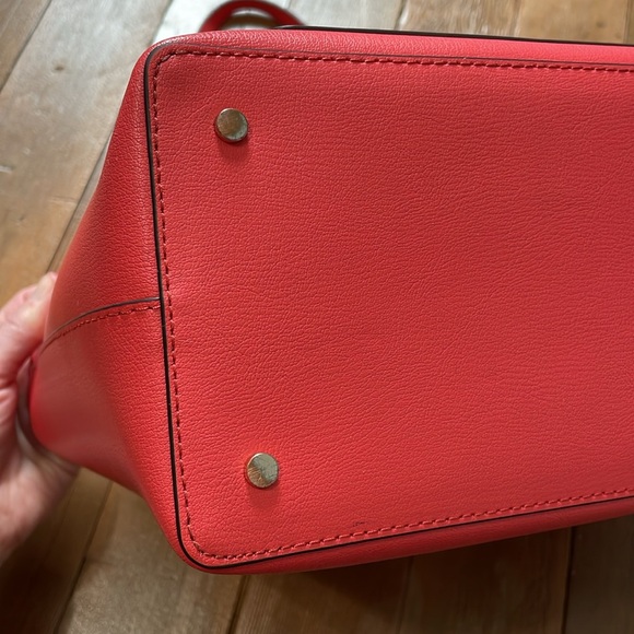 Kate Spade leather coral purse tote - Picture 4 of 12